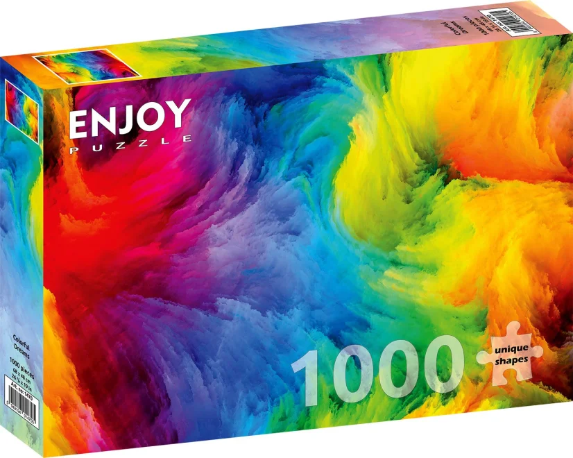 ENJOY Puzzle Farebné sny 1000 dielikov