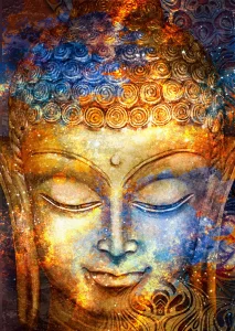 Puzzle Usměvavý Buddha 1000 dílků