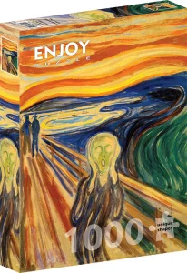 Puzzle Edvard Munch: Výkrik 1000 dielikov