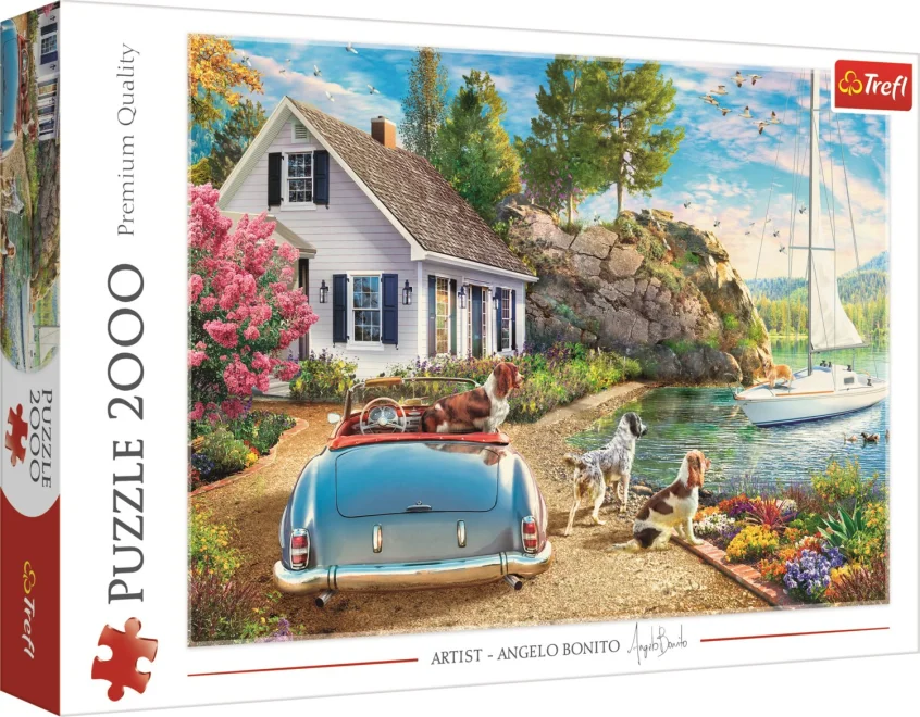 Trefl Puzzle Prázdninový raj 2000 dielikov