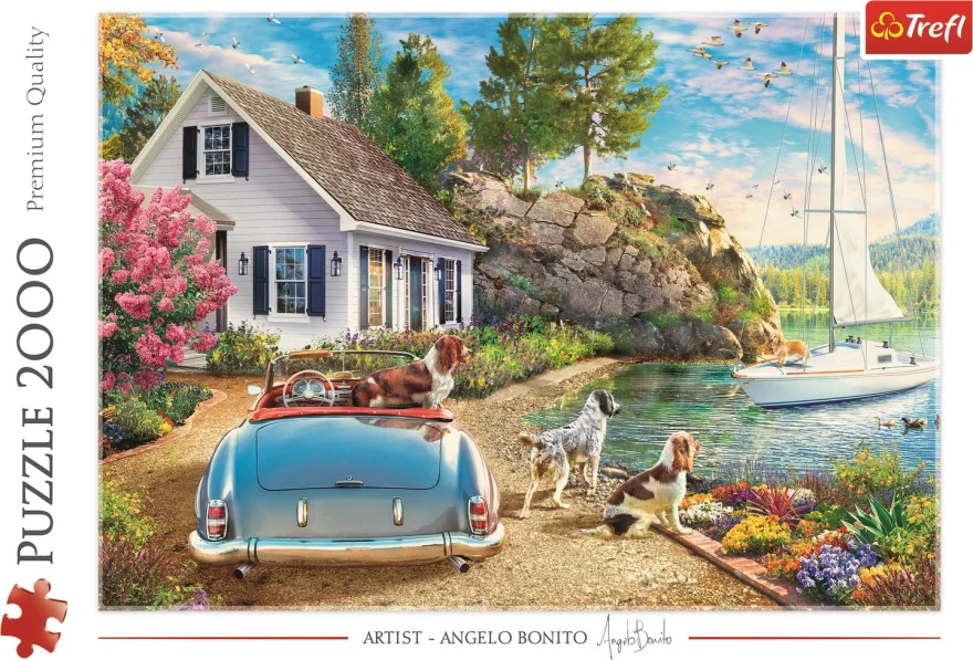 Trefl Puzzle Prázdninový raj 2000 dielikov