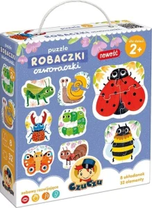 Puzzle Zvířátka z louky 8x4 dílky