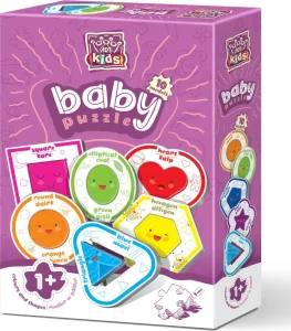 Baby Puzzle Barvy a tvary (2 dílky)