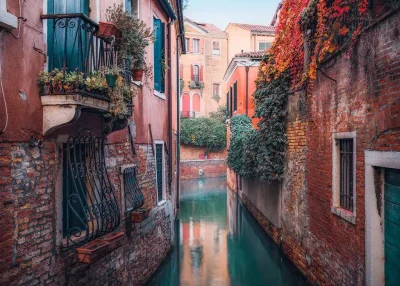 Puzzle Podzim v Benátkách 1000 dílků