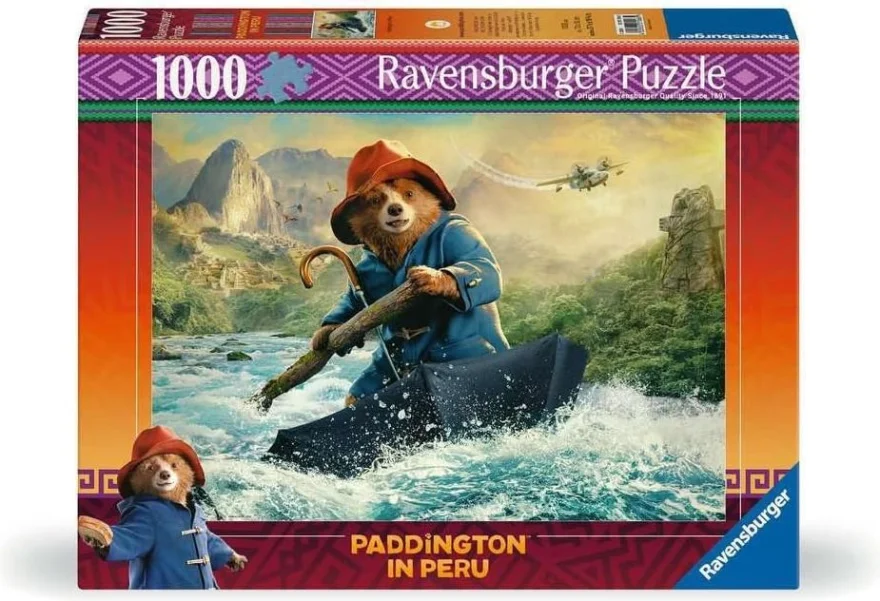 Puzzle Ravensburger 1000 dielikov Paddington v Peru