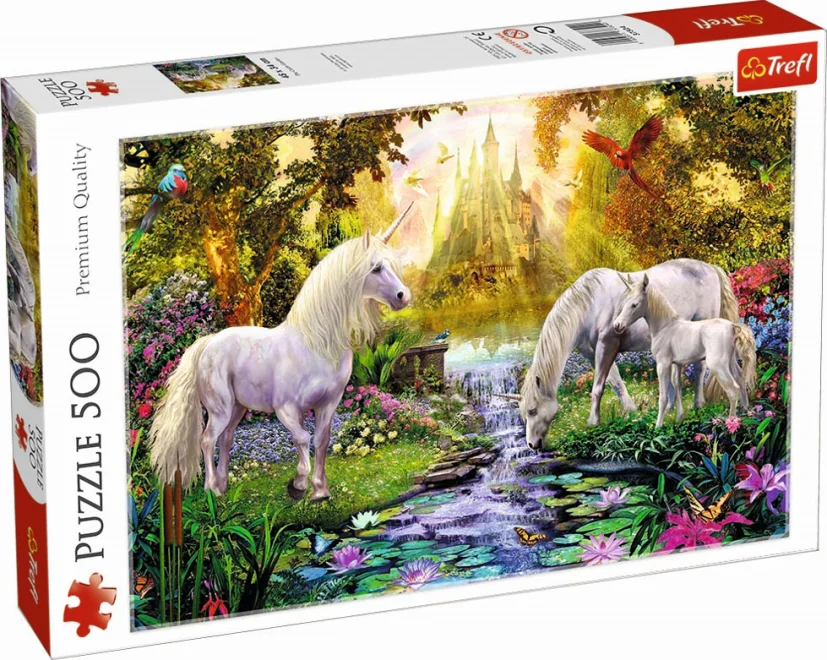 Trefl Puzzle Jednorožce 500 dielikov