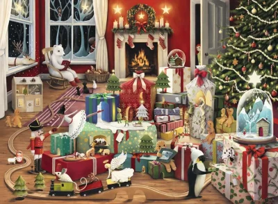 Puzzle Kouzelné Vánoce 500 dílků
