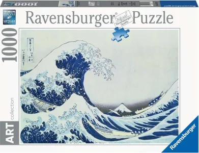 Puzzle Art Collection: Velká vlna u pobřeží Kanagawy 1000 dílků