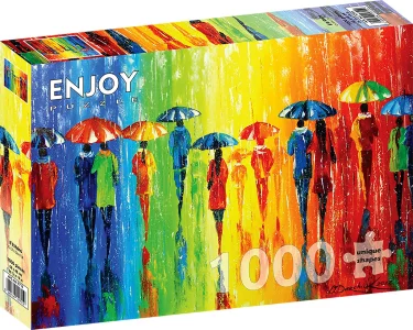 Puzzle Keď prší 1000 dielikov
