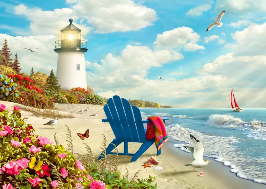 ENJOY Puzzle Lúče nádeje 1000 dielikov