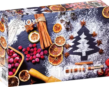 Puzzle Vianočný stromček 1000 dielikov