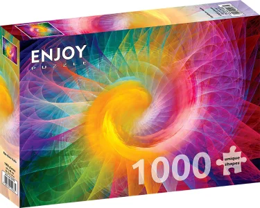 Puzzle Dúhová svätožiara 1000 dielikov