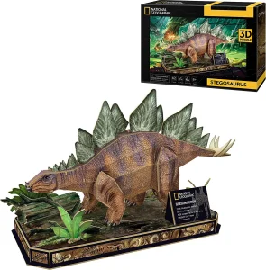 3D puzzle National Geographic: Stegosaurus 62 dílků