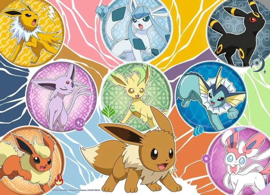 Ravensburger Puzzle Pokémon 4x100 dielikov