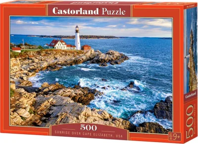 Puzzle Východ slunce nad Cape Elizabeth, USA 500 dílků
