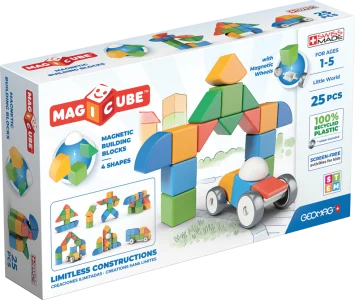 Magnetické kostky Magicube Shapes 25 dílů