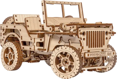 3D puzzle Terénní vůz - džíp 4x4, 570 dílků