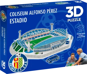3D puzzle Stadion Coliseum Alfonso Pérez - FC Getafe