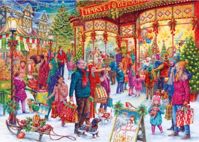 Puzzle Limitovaná vánoční edice: Zimní říše zázraků 1000 dílků
