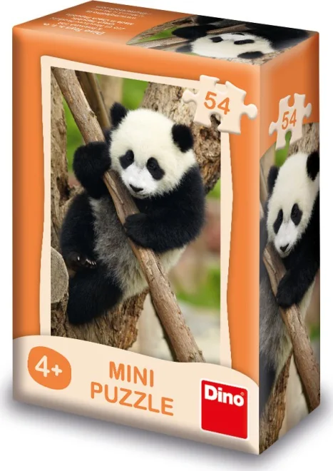 Dino Puzzle Zvieratká - Panda 54 dielikov