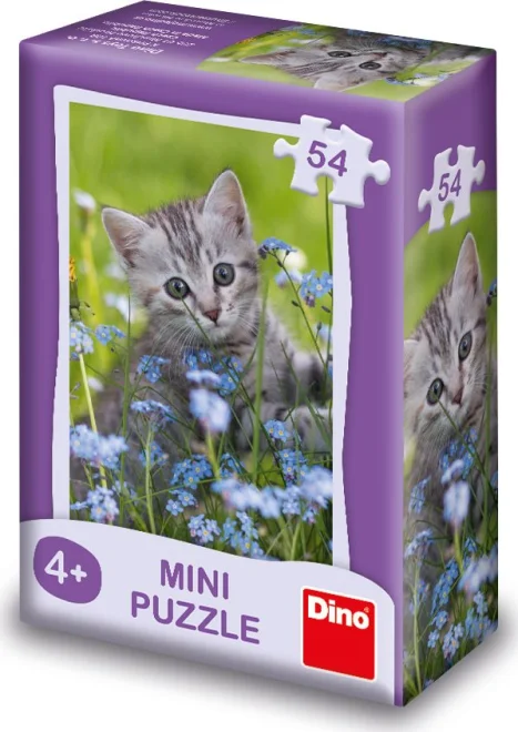 Dino Puzzle Zvieratká - Mačiatko 54 dielikov