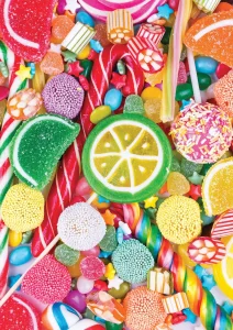 Puzzle Barevné sladkosti 500 dílků