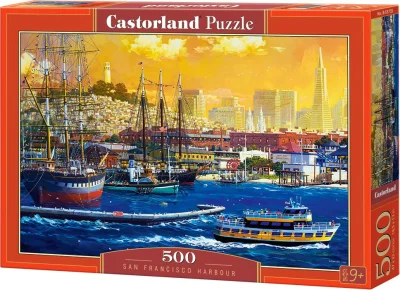 Puzzle Prístav San Francisco 500 dielikov