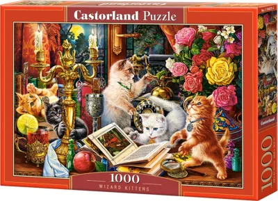 Puzzle Koťata kouzelníci 1000 dílků