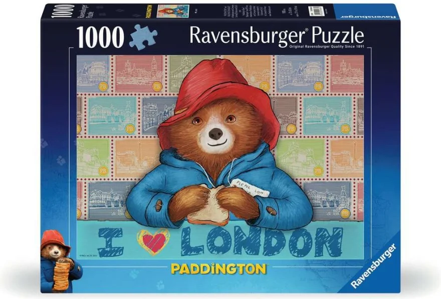 Puzzle Ravensburger 1000 dielikov Paddington