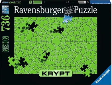 Puzzle Krypt Neon Green 736 dílků
