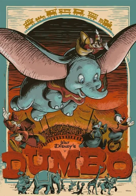 Puzzle Ravensburger 300 dielikov Disney Dumbo