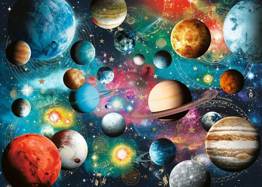 Ravensburger Puzzle Vesmír XXL 500 dielikov