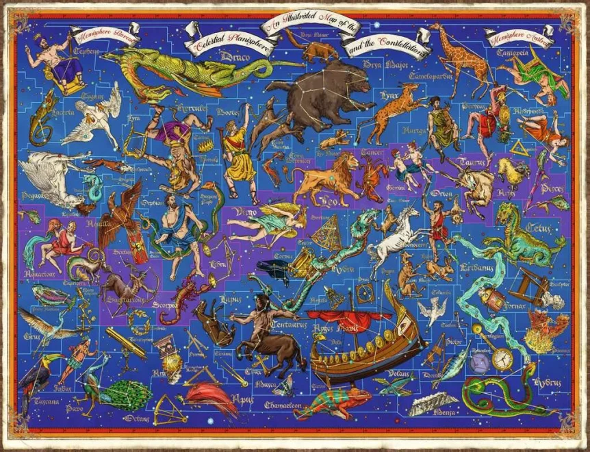 Ravensburger Puzzle Súhvezdie 2000 dielikov