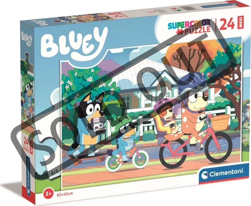 CLEMENTONI Puzzle Bluey MAXI 24 dílků | Puzzle-puzzle.sk