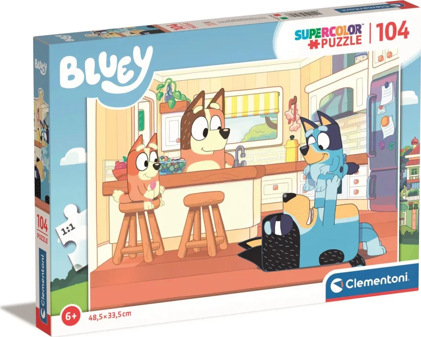 Clementoni Puzzle Bluey 104 dielikov