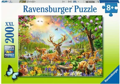 Puzzle Lesné zvieratá XXL 200 dielikov