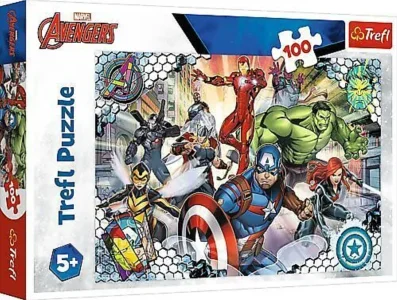 Puzzle Slavní Avengers 100 dílků