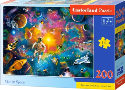 Puzzle Človek vo vesmíre 200 dielikov