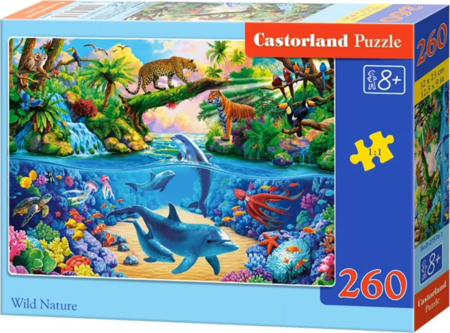 Castorland Puzzle Divoká príroda 260 dielikov