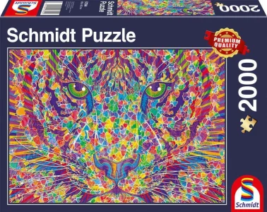 Puzzle Divokost v tygřím srdci 2000 dílků