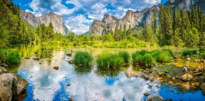 Puzzle Yosemitské údolí (Yosemite Valley), USA 4000 dílků