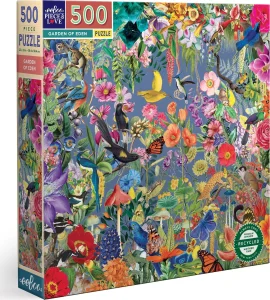 Čtvercové puzzle Rajská zahrada 500 dílků