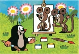 Dino Puzzle Krtko maliarom 24 dielikov