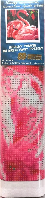 Norimpex Diamantové maľovanie Plameniaky 40x30cm