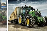 Diamantové malování Traktor John Deere 30x40cm