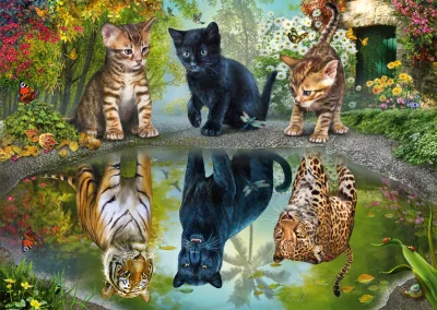 Puzzle Snívať vo veľkom 1000 dielikov