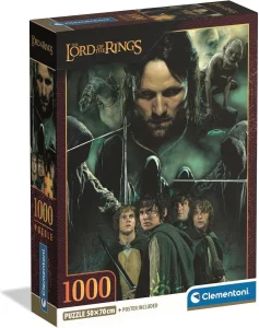 Puzzle Clementoni 1000 dielikov Pán prsteňov