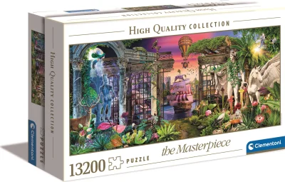 Panoramatické puzzle Clementoni 13200 dielikov Vizionárstvo