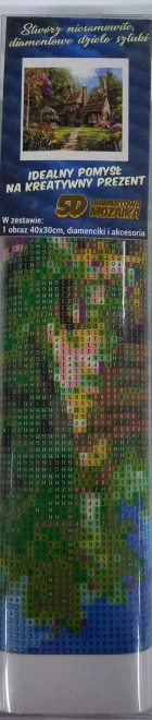 Norimpex Diamantové maľovanie Domček 40x30cm
