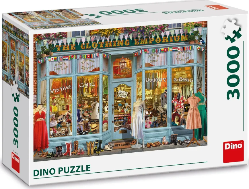 Dino Puzzle Butik 3000 dielikov
